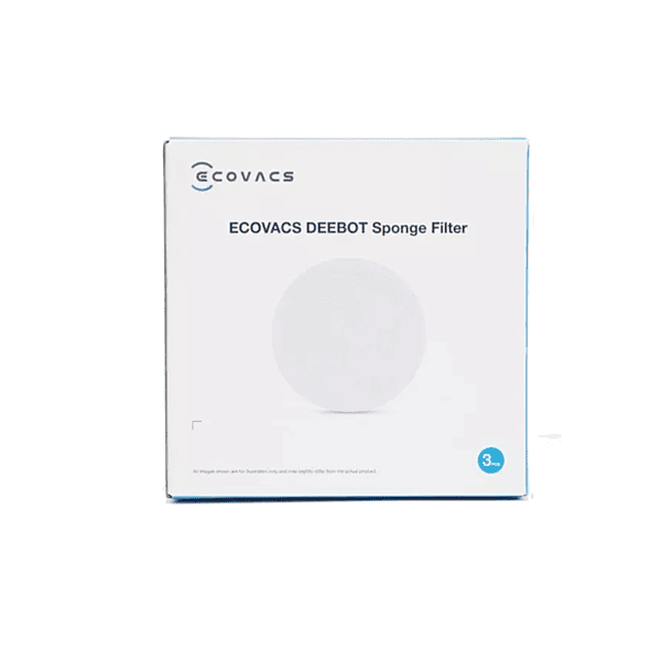 Ecovacs DEEBOT N20/N20 PLUS/N20 PRO PLUS/N20 COMBO Sponge Filter - (3PCS) for Auto-Empty Station