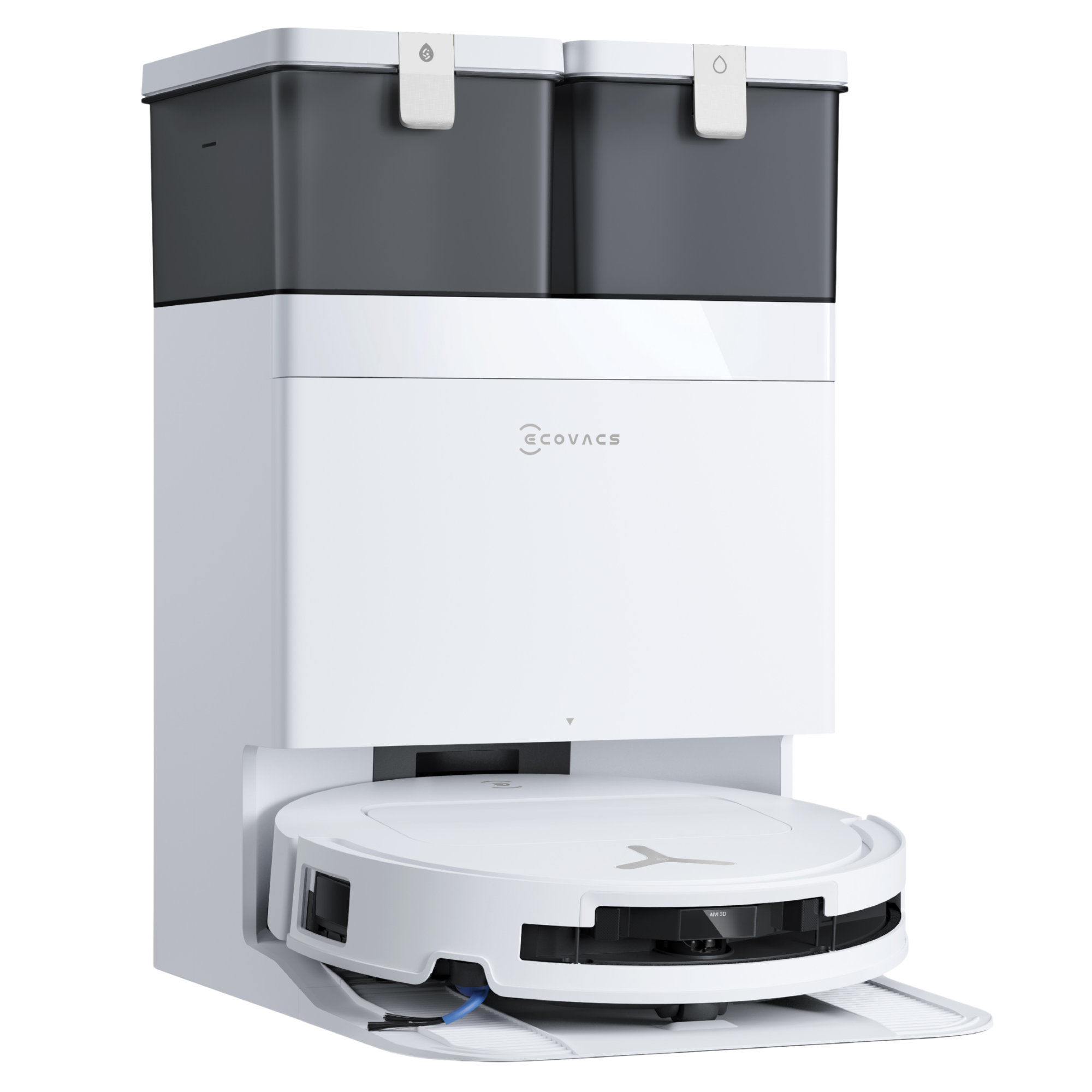 Ecovacs DEEBOT T50S PRO OMNI Vacuum Cleaner - OMNI Station, 25,000Pa Suction, OMNI Station, 205min Runtime