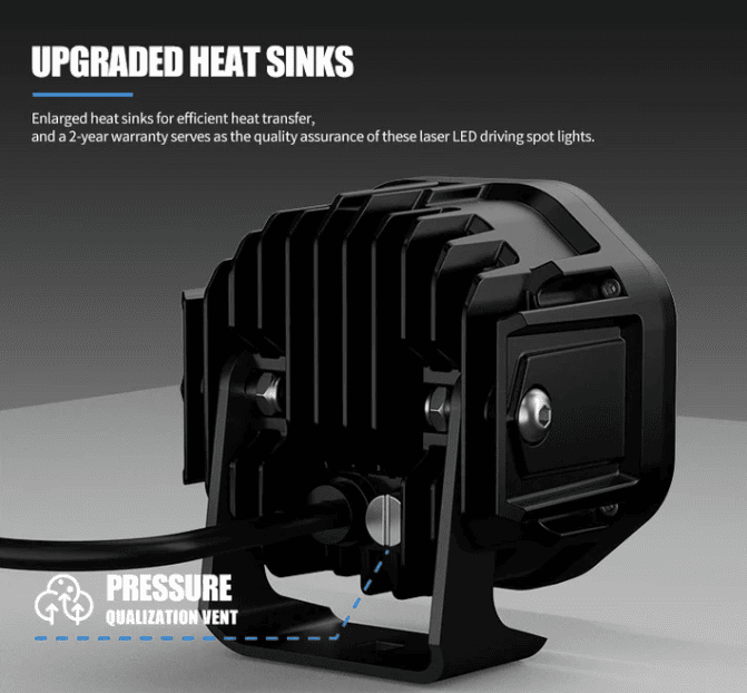 Aurora 4" FireNova Pod with Amber DRL