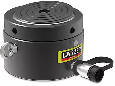 LARZEP Pancake Lock Nut Hydraulic Cylinders , Single-Acting Load Return, CTX-Series