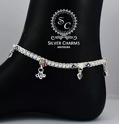 40 gram Silver Payal Price