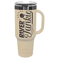 40 oz. Travel Mug - Ghost Black Collection