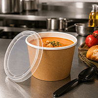 Soup Bowl Lid 8-32oz HYP 10/50