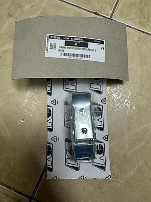 FIXING FOR CLOSED SPOILER KG CIK/20