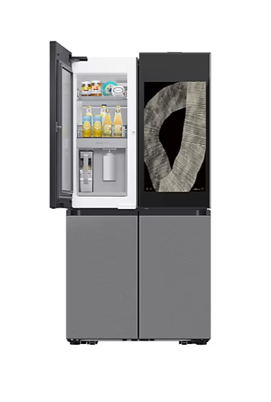 RF29DB9950QDAP, SAMSUNG, Refrigerador Bespoke 29 Pies 4 Door Family Hub 32" Screen Ai Beverage Center Plateado WIFI,"12 Meses Garantía General  20 años en el Compresor"