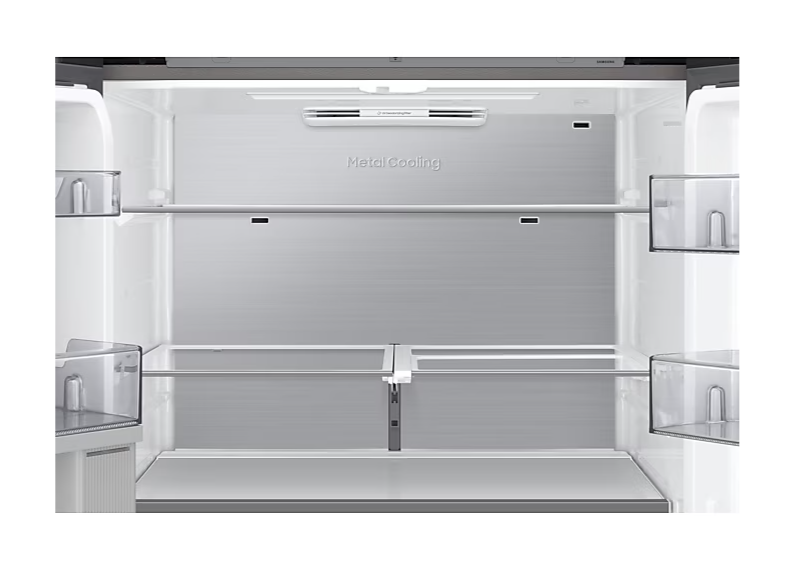 RF29DB9950QDAP, SAMSUNG, Refrigerador Bespoke 29 Pies 4 Door Family Hub 32" Screen Ai Beverage Center Plateado WIFI,"12 Meses Garantía General  20 años en el Compresor"