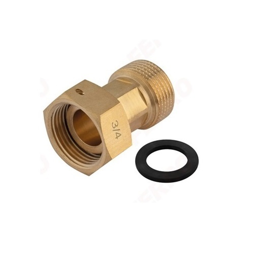 STRAIGHT HALF PIPE UNION WITH GASKET 1/2'' F-M