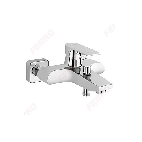 WALL MOUNTED BATH MIXER CHROME-ALGEO