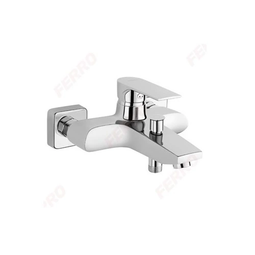 WALL MOUNTED BATH MIXER CHROME-ALGEO