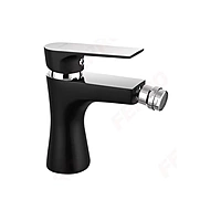 BIDET STANDING MIXER, BLACK&CHROME-ALGEO