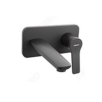 BUILT IN WASHBASIN MIXER BLACK-STRATOS