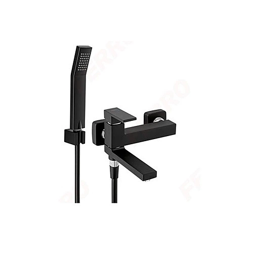 WALL MOUNTED BATH MIXER WITH A SWITCH IN THE SPROUT-ZICCO B