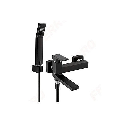 WALL MOUNTED BATH MIXER WITH A SWITCH IN THE SPROUT-ZICCO B