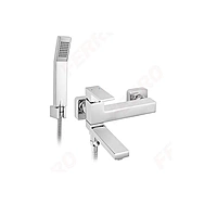 WALL MOUNTED BATH MIXER WITH A SWITCH IN THE SPROUT-ZICCO