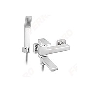 WALL MOUNTED BATH MIXER WITH A SWITCH IN THE SPROUT-ZICCO