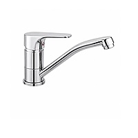STANDING WASHBASIN MIXER WITH SWIVEL SPOUT-TIGA