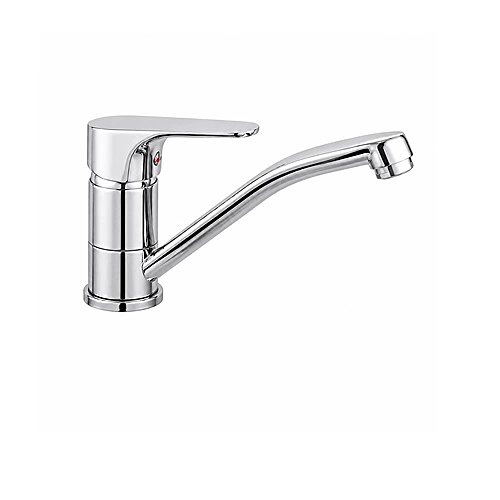 STANDING WASHBASIN MIXER WITH SWIVEL SPOUT-TIGA