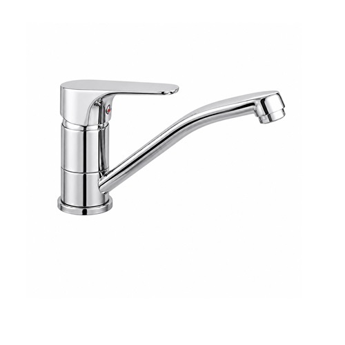 STANDING WASHBASIN MIXER WITH SWIVEL SPOUT-TIGA