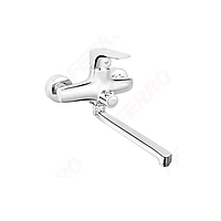 WALL MOUNTED BATHTUB/WASHBASIN MIXER WITH SHOWER CONNECTION-TIGA