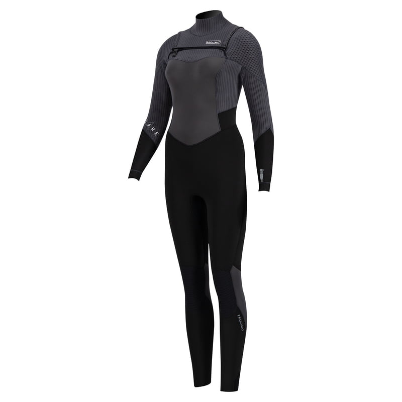 400.15057.010 | Flare Downairflex Freezip Steamer 5/3 Zodiac | 42/xl | Black/Ivory | | Mujer | Prolimit