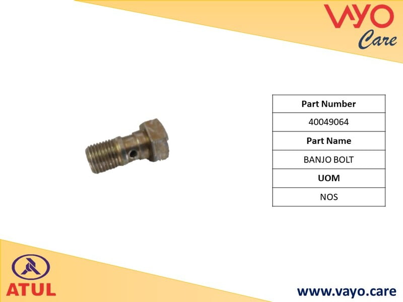 BANJO BOLT - 40049064 - GEMINI ULTRA