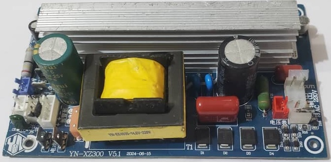 12VDC TO 220VAC 300W MODIFIED SINEWAVE INVERTER BOARD BLUE(USED)