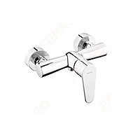WALL MOUNTED SHOWER MIXER CHROME-ALGEO