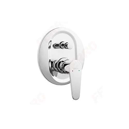 BUILT IN SHOWER MIXER CHROME-ALGEO
