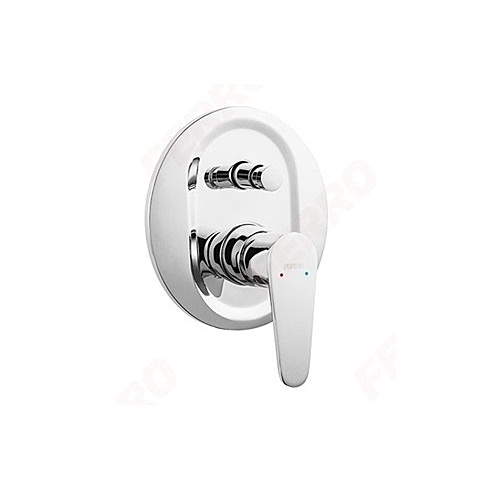 BUILT IN SHOWER MIXER CHROME-ALGEO