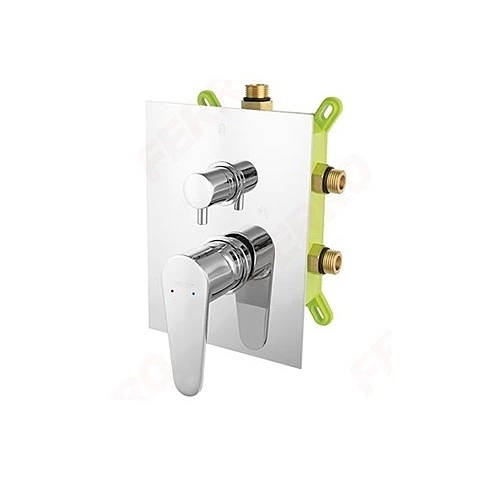 BUILT IN SHOWER MIXER BOX KIT CHROME-ALGEO