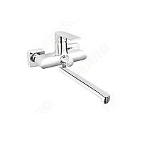 WALL MOUNTED BATHTUB/WASHBASIN MIXER WITH SHOWER CONNECTION-ALGEO