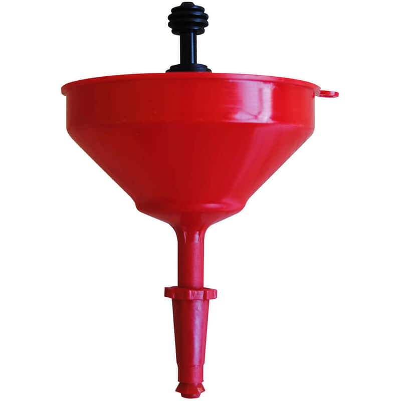 Self-regulating funnel Self-regulating funnel