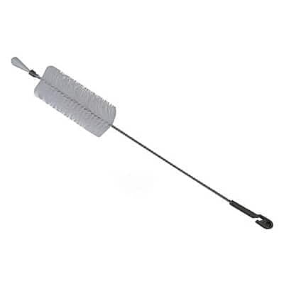 Bottle washing brush with a bow Bottle washing brush with a bow