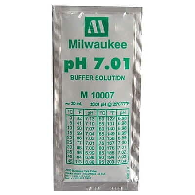 pH 7.01 buffer solution (20 mL) pH 7.01 buffer solution (20 mL)