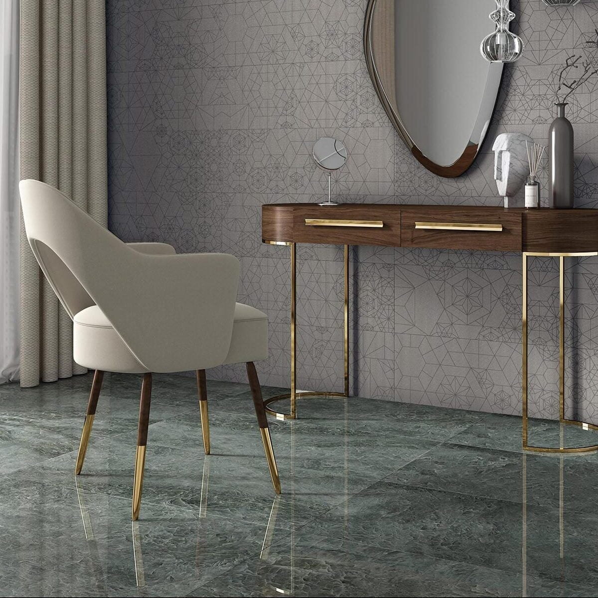 Gresie TAU, TAJ MAHAL SEAGREEN 120X120