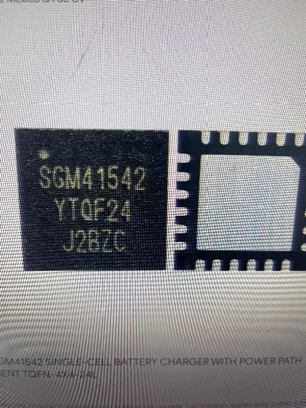 Integrado SGM41542 charger