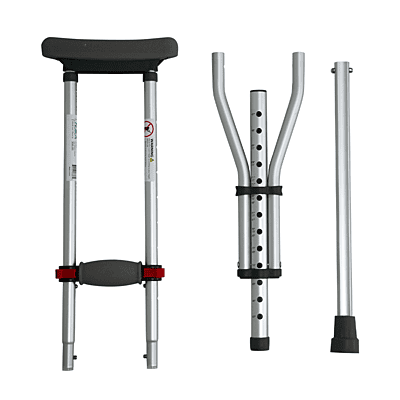 4012 all size adjustable 3 in 1 foldable cructh