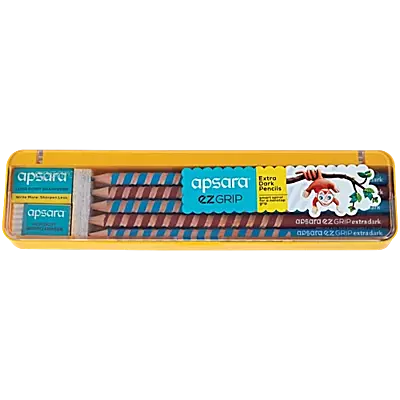 Apsara EZ Grip Extra Dark Pencils - Pack of 10