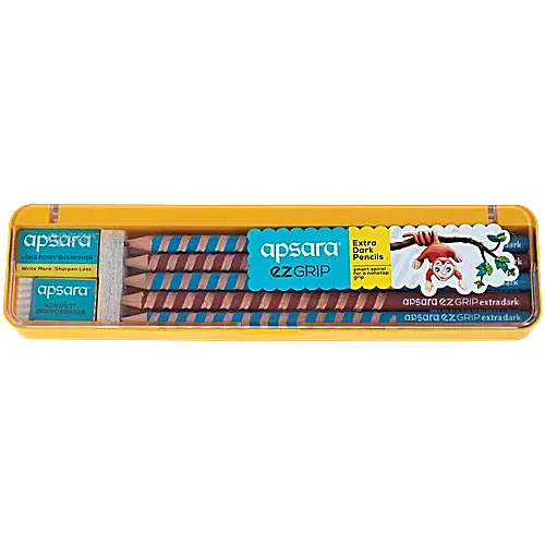 Apsara EZ Grip Extra Dark Pencils - Pack of 10