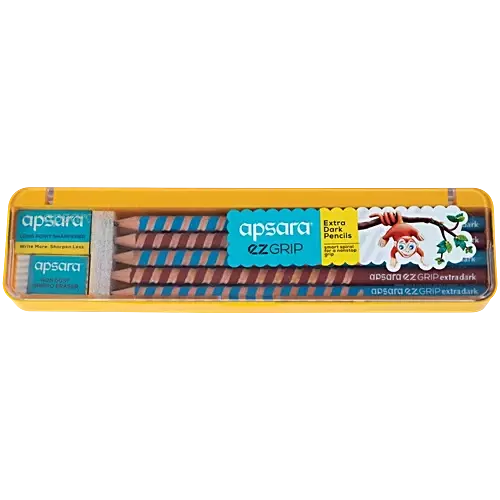 Apsara EZ Grip Extra Dark Pencils - Pack of 10