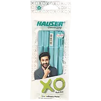 Hauser XO Ball Pens 0.7mm Blue Ink Pack of 5 – Smooth Writing Pens
