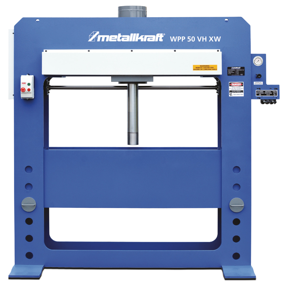 METALLKRAFT WPP 50 VH XW – Fully Hydraulic Workshop Press