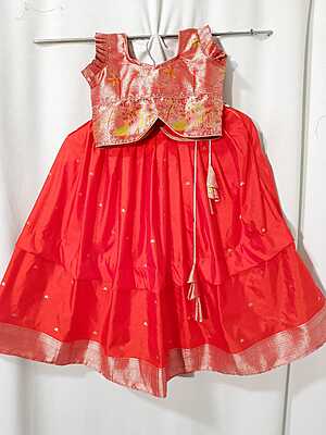 K0177: Ready To Ship Beautiful Kids Lehenga Set