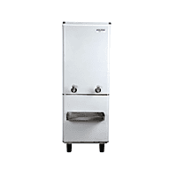 Front view of the Voltas PSS 40/80 stainless steel water cooler. Front view of the Voltas PSS 40/80 stainless steel water cooler.