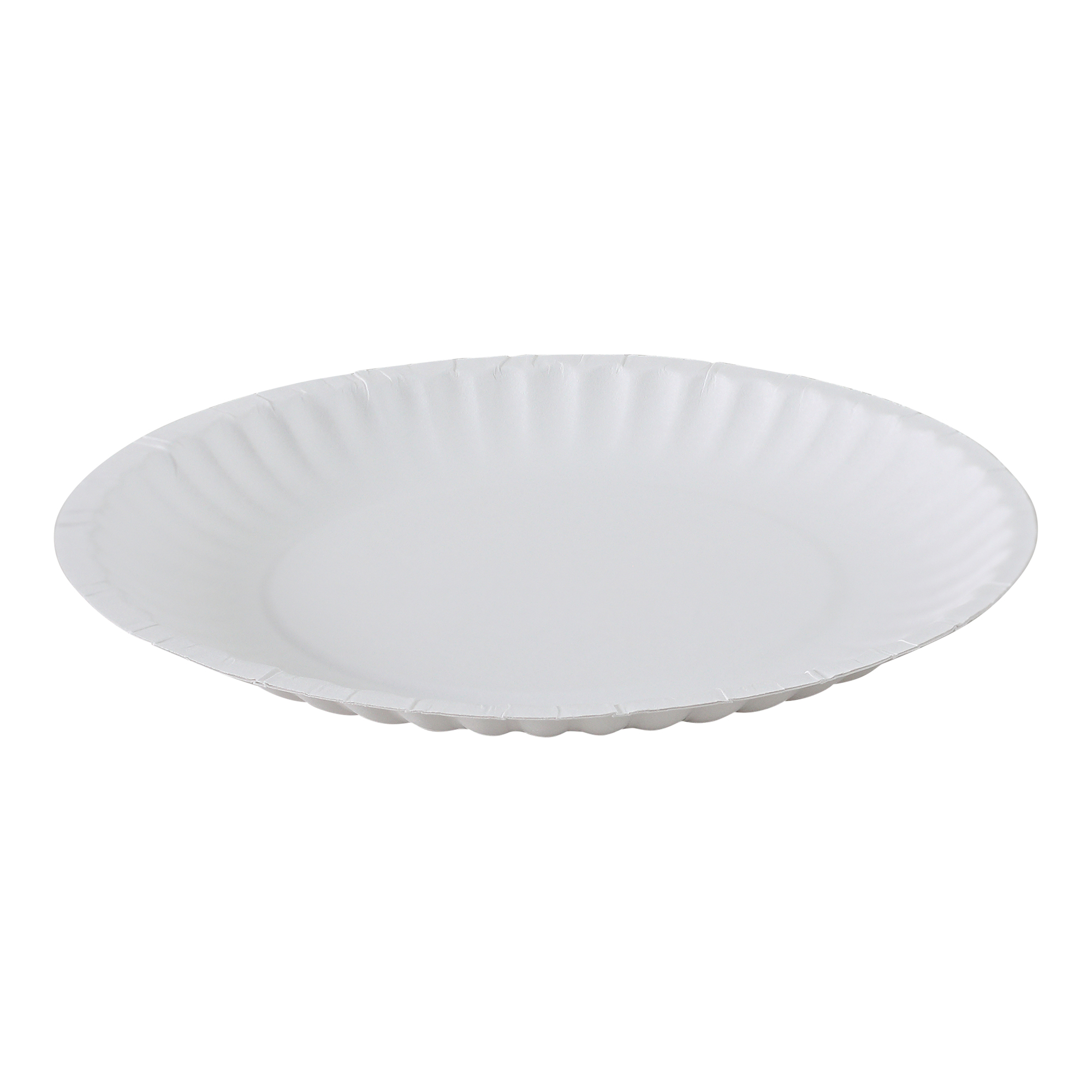 Empress Uncoated Paper Plate 6" White 10 / 100 cs
