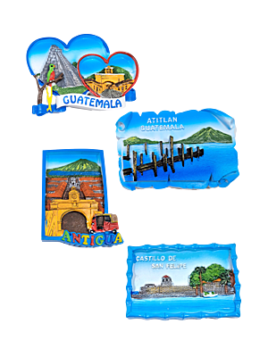 RECUERDO RESINA GUATEMALA VARIOS