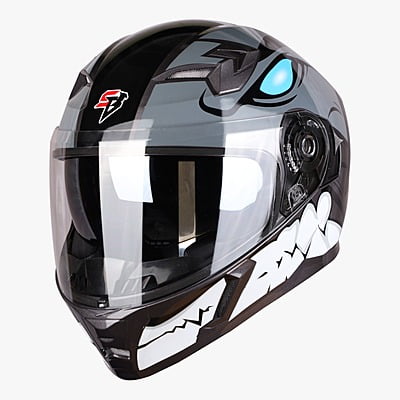 STEELBIRD SBA-21 ISS BORN READY MATT H.GREY C/V (L)