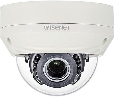 Wisenet SCV-6085R 2 Megapixel Indoor/Outdoor HD Surveillance Camera - Dome - 98.43 ft Night Vision