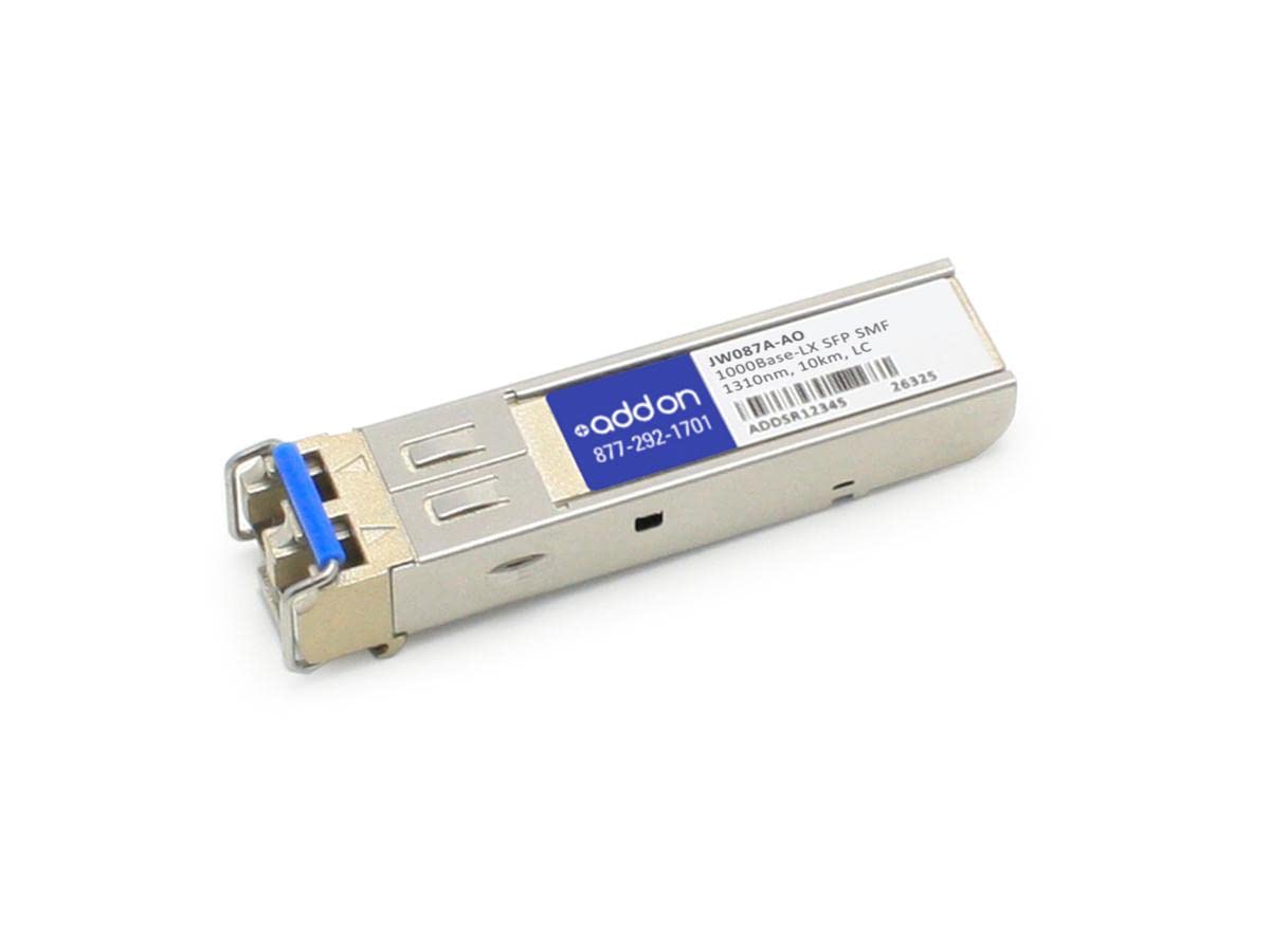 ADDON Aruba JW087A-AO SFP 1000Base-LX 10km LC TAA Compliant Transceiver