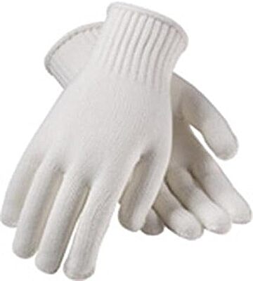 PIP 35-CB110/L Medium Weight Seamless Cotton/Polyester Work Gloves, Large